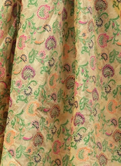 Skirt From Beige Art Silk Jacquard Co Ords Set After Six Wear 15 Skirt From Beige Art Silk Jacquard Co Ords Set After Six Wear -Indo Clothing Shop Beige Art Silk Jacquard Co Ords Set IWBS02211097 rrc4