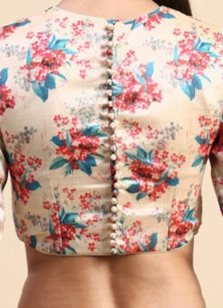 Beige Cotton Silk Digital Printed Blouse Festive Wear 13 Beige Cotton Silk Digital Printed Blouse Festive Wear -Indo Clothing Shop Beige Cotton Silk Digital Printed Blouse BLBS02303835 rrc2