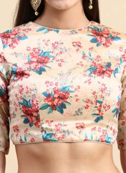 Beige Cotton Silk Digital Printed Blouse Festive Wear 15 Beige Cotton Silk Digital Printed Blouse Festive Wear -Indo Clothing Shop Beige Cotton Silk Digital Printed Blouse BLBS02303835 rrc4