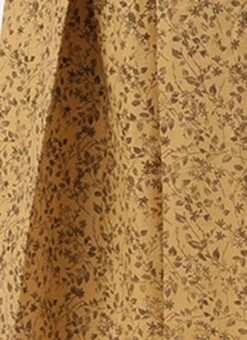 Beige Printed Rayon Calf Length Dress Work Wear 14 Beige Printed Rayon Calf Length Dress Work Wear -Indo Clothing Shop Beige Printed Rayon Calf Length Dress DRBS02106444 rrc3