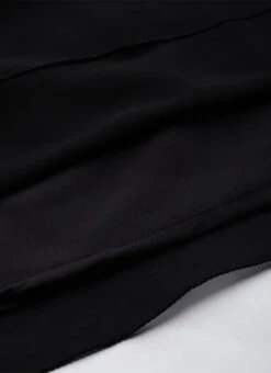 Black Embroidered Jumpsuit With Detachable Sleeve Festive Wear Party Wear -Indo Clothing Shop Black Embroidered Jumpsuit With Detachable Sleeve DRBS02211024 rrc3