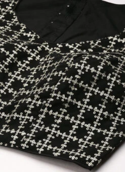 Black Georgette Embroidered Blouse Festive Wear 12 Black Georgette Embroidered Blouse Festive Wear -Indo Clothing Shop Black Georgette Embroidered Blouse BLBS02303867 rrc1