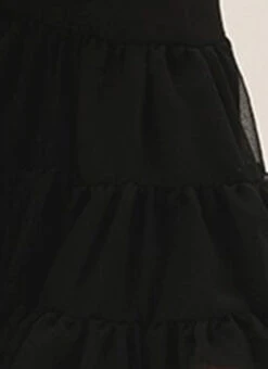 Black Georgette Sequins Jumpsuit Festive Wear -Indo Clothing Shop Black Georgette Sequins Jumpsuit DRBS02306303 rrc3