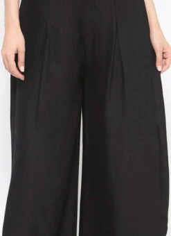 Black Palazzo Pant After Six Wear