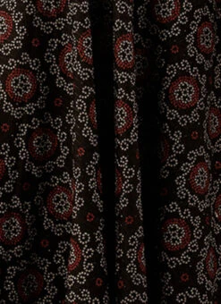 Black Printed Art Silk Gown Festive Wear -Indo Clothing Shop Black Printed Art Silk Gown IWBS02208431 rrc3