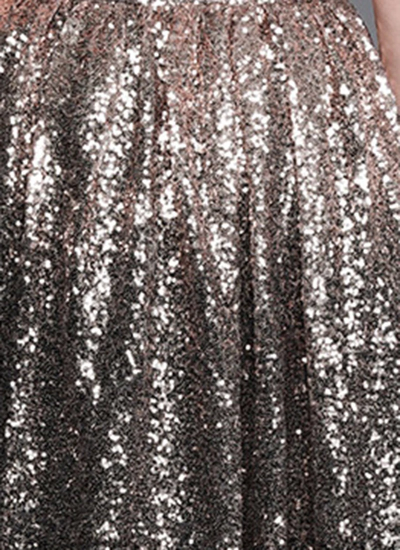 Black Sequins Embroidered Skirt Party Wear 6 Black Sequins Embroidered Skirt Party Wear - Image 6