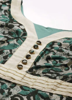 Blue Art Silk Digital Printed Dress Festive Wear -Indo Clothing Shop Blue Art Silk Digital Printed Dress DRBS02210908 rrc1