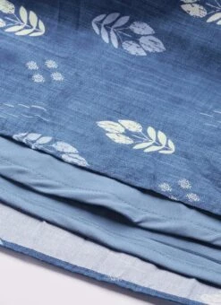 Blue Art Silk Digital Printed Dress After Six Wear -Indo Clothing Shop Blue Art Silk Digital Printed Dress DRBS02210956 rrc4