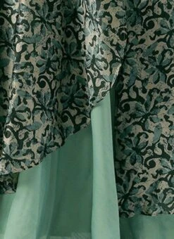 Blue Art Silk Digital Printed Halter Neck Dress Festive Wear -Indo Clothing Shop Blue Art Silk Digital Printed Halter Neck Dress DRBS02210995 rrc4