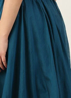 Blue Chanderi Silk Skirt Festive Wear -Indo Clothing Shop Blue Chanderi Silk Skirt WBBS02306458 rrc2