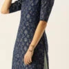 Blue Digital Print N Green Kurta Sets After Six Wear