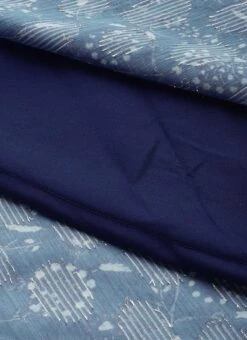 Blue Digital Printed Art Silk Off Shoulder Dress After Six Wear 14 Blue Digital Printed Art Silk Off Shoulder Dress After Six Wear -Indo Clothing Shop Blue Digital Printed Art Silk Off Shoulder Dress DRBS02109715 rrc3