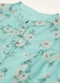 Bottom From Blue Digital Printed Kurta Set With Straight Pant After Six Wear -Indo Clothing Shop Blue Digital Printed Kurta Set With Straight Pant KSBS02305245 rrc1 1