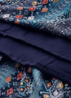 Blue Digital Printed Maxi Dress Party Wear -Indo Clothing Shop Blue Digital Printed Maxi Dress DRBS02110966 rrc3