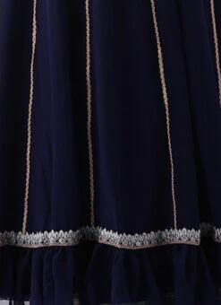 Blue Embroidered Kali Gown Party Wear -Indo Clothing Shop Blue Embroidered Kali Gown IWBS02202359 rrc3