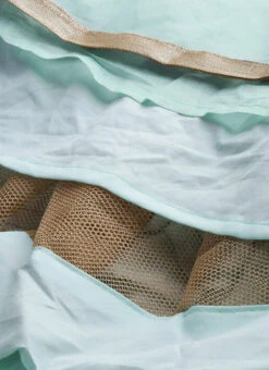 Blue Embroidered Layered Style Bridal Gown Wedding Wear -Indo Clothing Shop Blue Embroidered Layered Style Bridal Gown IWBS02008734 rrc3