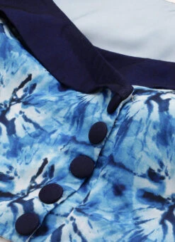 Bottom From Blue Muslin Co Ords Set After Six Wear -Indo Clothing Shop Blue Muslin Co ords Set IWBS02209633 rrc1