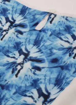 Blue N White Digital Printed Dress Festive Wear -Indo Clothing Shop Blue N White Digital Printed Dress DRBS02208510 rrc1