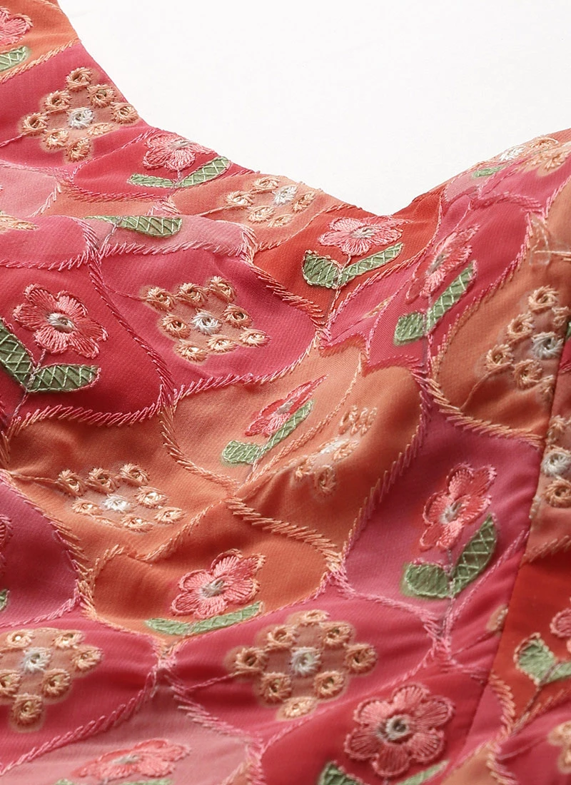 Blue Printed Kurta Set After Six Wear 5 Blue Printed Kurta Set After Six Wear - Image 5