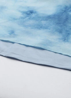 Skirt From Blue Tie N Dye Chinon Skirt Set After Six Wear -Indo Clothing Shop Blue Tie N Dye Chinon Skirt Set IWBS02301023 rrc4