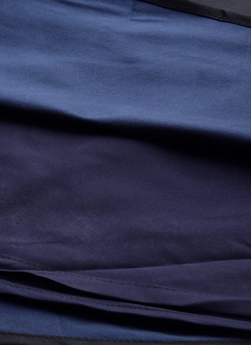 Blue Velvet Embroidered Off Shoulder Dress Festive Wear Party Wear 8 Blue Velvet Embroidered Off Shoulder Dress Festive Wear Party Wear - Image 8