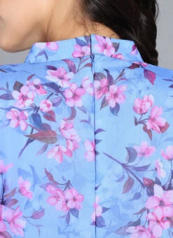 Ethnovog Blue Wide Leg Pant Suit After Six Wear 13 Ethnovog Blue Wide Leg Pant Suit After Six Wear -Indo Clothing Shop Bollywood Vogue Blue Customised Wide Leg Pant Suit IWBV01906410 rrc3