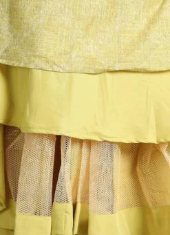 Ethnovog Crop Top N Skirt Party Wear -Indo Clothing Shop Bollywood Vogue Customised Crop Top N Skirt IWBV01904098 rrc1