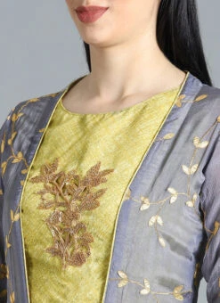 Ethnovog Crop Top N Skirt Party Wear -Indo Clothing Shop Bollywood Vogue Customised Crop Top N Skirt IWBV01904098 rrc2