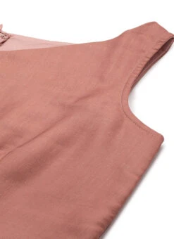 Brown Dhoti Jumpsuit With Embroidered Jacket Festive Wear Party Wear -Indo Clothing Shop Brown Dhoti Jumpsuit With Embroidered Jacket IWBS02208540 rrc4