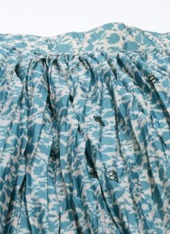 Skirt From Cream N Blue Printed Chinon Skirt Set After Six Wear 13 Skirt From Cream N Blue Printed Chinon Skirt Set After Six Wear -Indo Clothing Shop Cream N Blue Printed Chinon Skirt Set IWBS02301022 rrc2