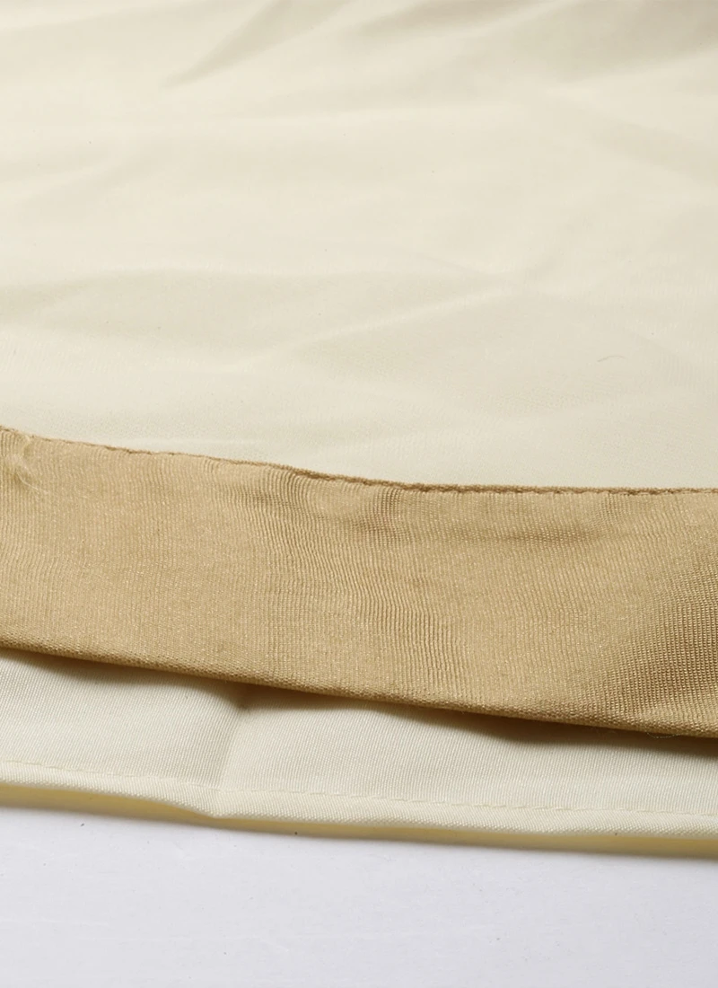 Cream Net N Beige Handkerchief Skirt Festive Wear 6 Cream Net N Beige Handkerchief Skirt Festive Wear - Image 6