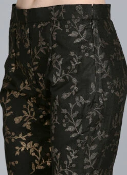 Peach N Black Straight Pant Suit After Six Wear -Indo Clothing Shop Custom Made Peach N Black Straight Pant Suit KSBS01909760 rpsc3