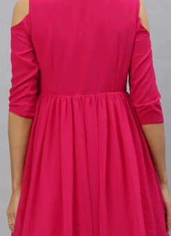 Pink Embroidred Boat Neck Gown Party Wear 13 Pink Embroidred Boat Neck Gown Party Wear -Indo Clothing Shop Custom Made Pink Embroidred Boat Neck Gown IWBV01906240 rpsc3