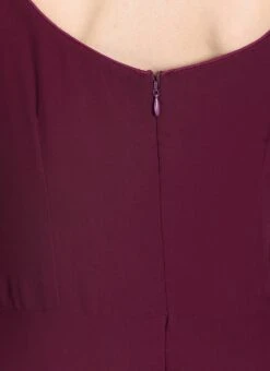 Embroidered Burgundy Georgette Gown Festive Wear 13 Embroidered Burgundy Georgette Gown Festive Wear -Indo Clothing Shop Customised Embroidered Burgundy Georgette Gown IWBV01905473 rrc2