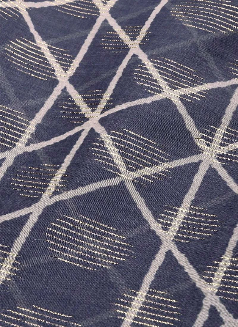 Dark Blue And Off White Kurta Gharara Set Festive Wear 5 Dark Blue And Off White Kurta Gharara Set Festive Wear - Image 5