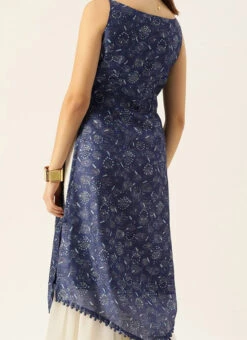 Dark Blue And Off White Kurta Gharara Set After Six Wear Festive Wear 14 Dark Blue And Off White Kurta Gharara Set After Six Wear Festive Wear -Indo Clothing Shop Dark Blue And Off White Kurta Gharara Set KSBS02110868 rrc3