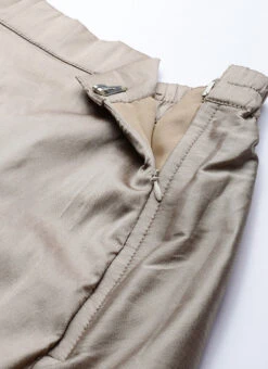 Dusty Gold Taffeta Skirt Festive Wear 12 Dusty Gold Taffeta Skirt Festive Wear -Indo Clothing Shop Dusty Gold Taffeta Skirt WBBS02307549 rrc1