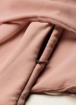 Dusty Pink Georgette Embroidered Dress Festive Wear -Indo Clothing Shop Dusty Pink Georgette Embroidered Dress DRBS02211183 rrc3