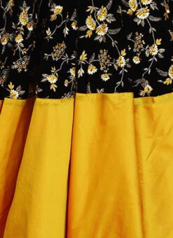 Ethnovog Multicolored Embroidered Gown Party Wear -Indo Clothing Shop Ethnovog Customised Multicolored Embroidered Gown IWBS01901252 rrc4