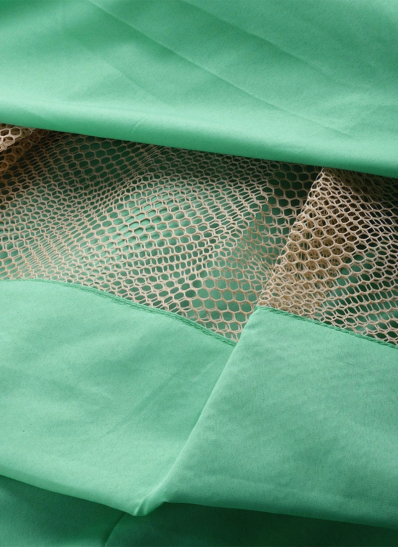 Gold Sequins Embroidered V Neck Gown Party Wear 6 Gold Sequins Embroidered V Neck Gown Party Wear - Image 6