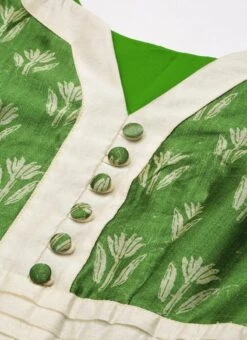 Green Art Silk Digital Printed Dress Festive Wear 12 Green Art Silk Digital Printed Dress Festive Wear -Indo Clothing Shop Green Art Silk Digital Printed Dress DRBS02210909 rrc1