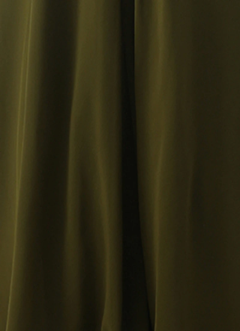 Green Embroidered Halter Neck Gown Festive Wear 7 Green Embroidered Halter Neck Gown Festive Wear - Image 7