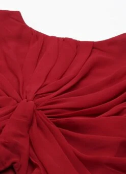 Green Embroidered N Maroon Twisted Bodice Dress Festive Wear 12 Green Embroidered N Maroon Twisted Bodice Dress Festive Wear -Indo Clothing Shop Green Embroidered N Maroon Twisted Bodice Dress DRBS02206212 rrc1