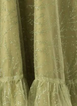 Green Embroidered Net Corset Style Dress Party Wear 14 Green Embroidered Net Corset Style Dress Party Wear -Indo Clothing Shop Green Embroidered Net Corset Style Dress DRBS02301105 rrc3