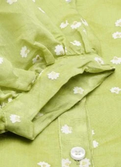 Green Foil Printed Shirt Dress After Six Wear 13 Green Foil Printed Shirt Dress After Six Wear -Indo Clothing Shop Green Foil Printed Shirt Dress DRBS02205849 rrc2