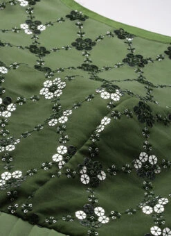 Green Georgette Sequins Embroidery Gown Festive Wear 12 Green Georgette Sequins Embroidery Gown Festive Wear -Indo Clothing Shop Green Georgette Sequins Embroidery Gown IWBS02301765 rrc1
