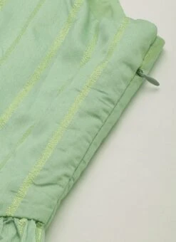 Green Jacquard Nylon Dress After Six Wear 14 Green Jacquard Nylon Dress After Six Wear -Indo Clothing Shop Green Jacquard Nylon Dress DRBS02206268 rrc3