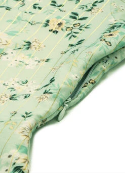 Green Muslin Printed Calf Length Kurta Set After Six Wear -Indo Clothing Shop Green Muslin Printed Calf Length Kurta Set KSBS02108637 rrc3