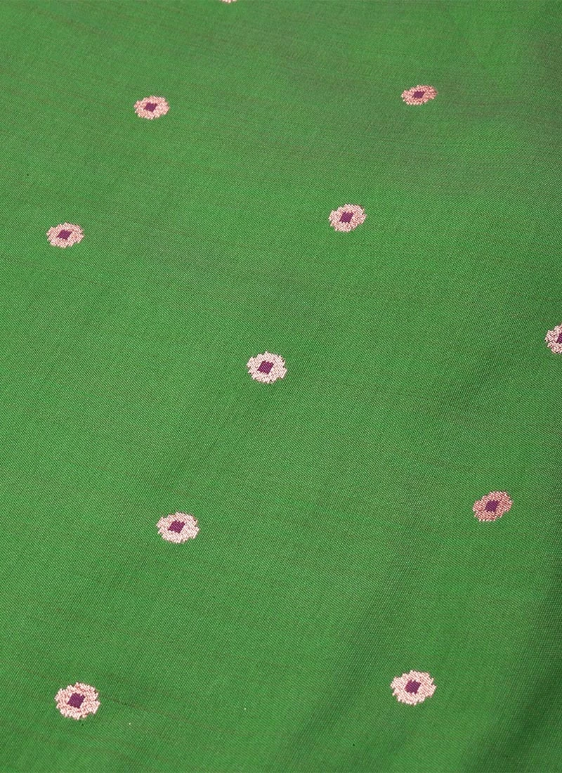 Green N Maroon A Line Palazzo Set Festive Wear 5 Green N Maroon A Line Palazzo Set Festive Wear - Image 5