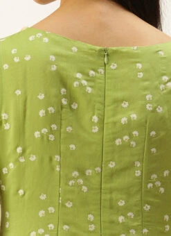 Green N Off White Printed Kurta Set Festive Wear 13 Green N Off White Printed Kurta Set Festive Wear -Indo Clothing Shop Green N Off White Printed Kurta Set KSBS02205945 rrc2